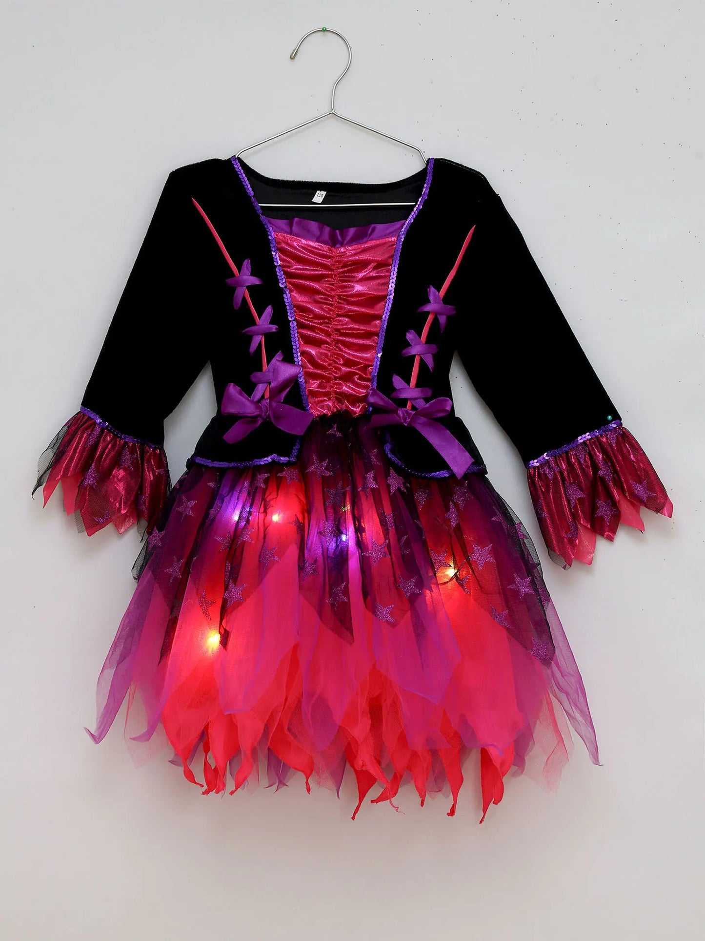 LED Girls Fairytale Wizard Witch Light Up Dress Halloween Costume sold by Poopy and Poops General Pet Store poppyandpoops.ca