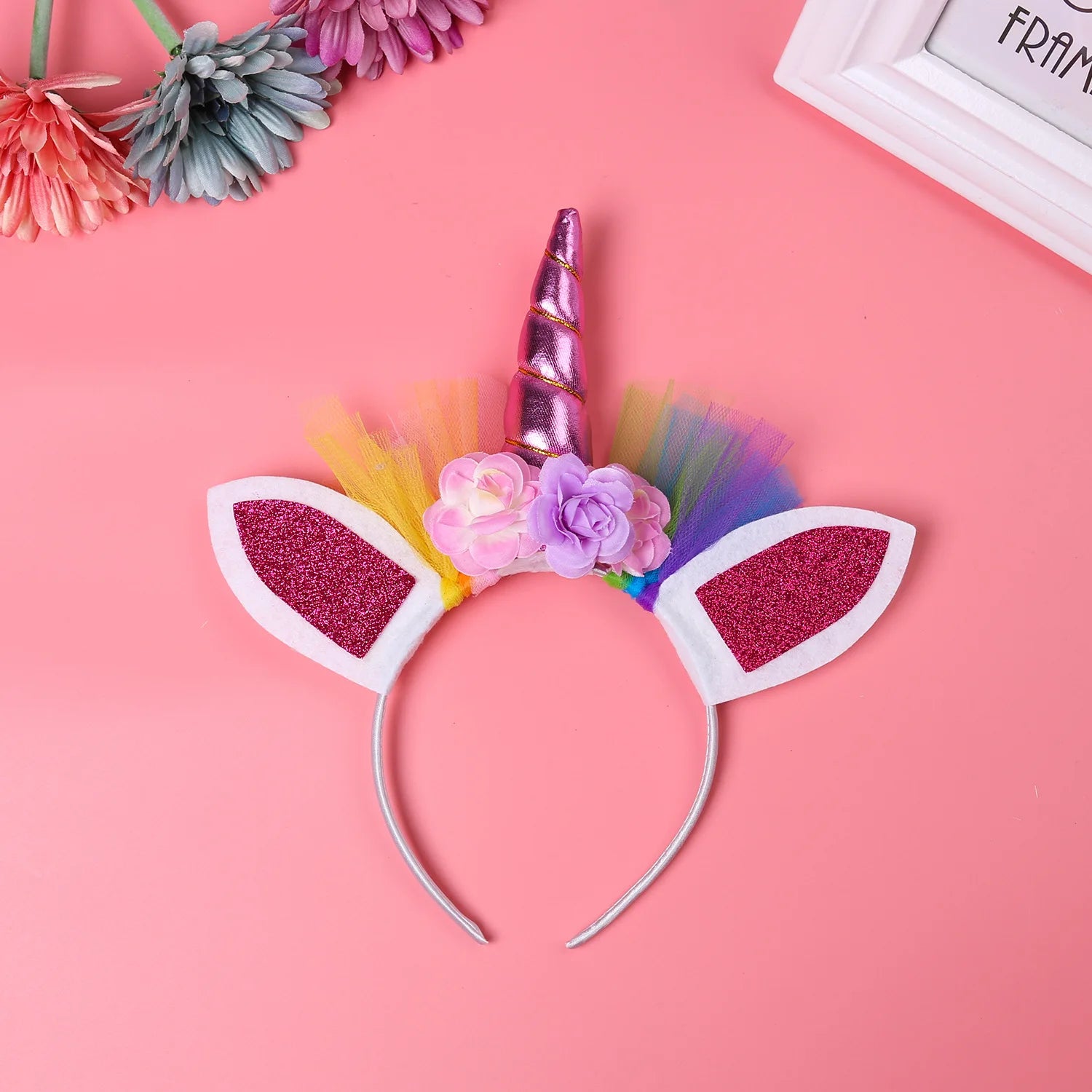 Christmas Fluffy Girl Princess Unicorn Dress Gorgeous Backless Long Tail Wedding Dress Kids Halloween Unicorn Cosplay Costume Headwear sold by Poopy and Poops General Pet Store poppyandpoops.ca