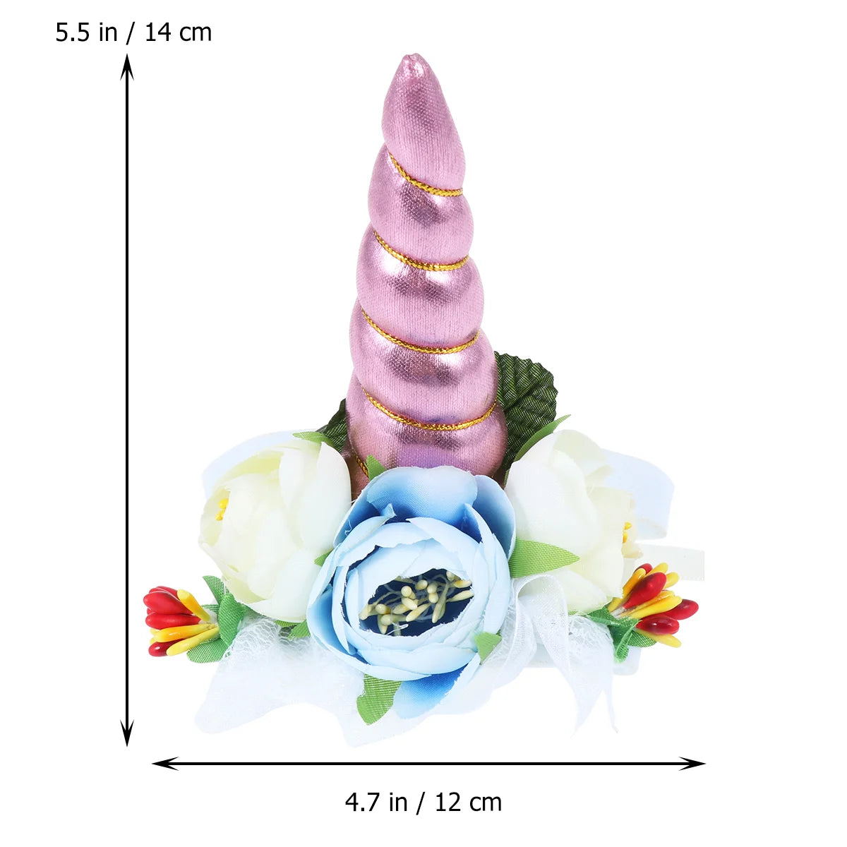 Clothing Pet Dreses Costume for Cats Dog Hair Accessories Unicorn Horn Party Hat Cosplay sold by Poopy and Poops General Pet Store poppyandpoops.ca