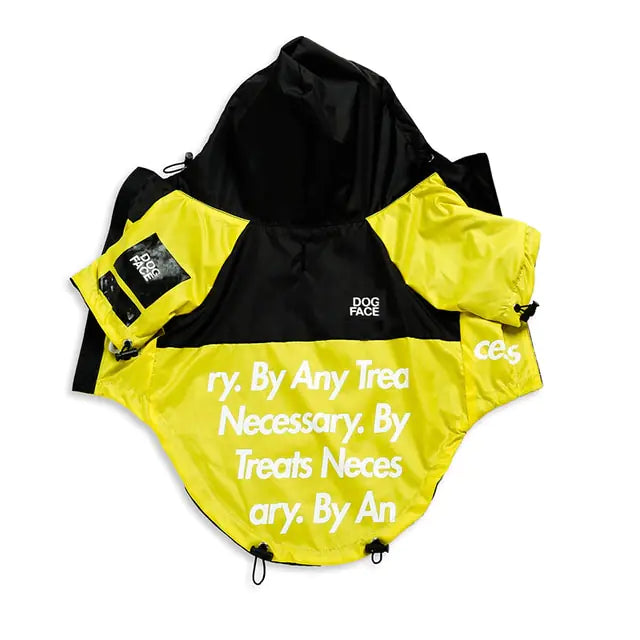 The Modern Paws Dog Coat yellow L sold by Poopy and Poops General Pet Store poppyandpoops.ca