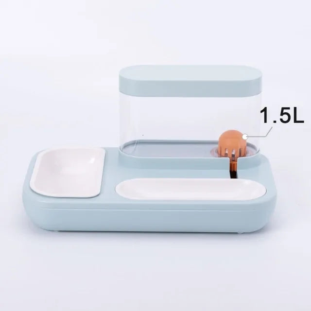 Various Different Pet Dog Feeder Bowls Shanshui-Blue sold by Poopy and Poops General Pet Store poppyandpoops.ca