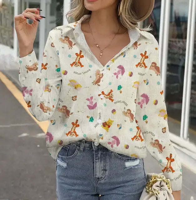 Tiger Women's Shirt Watermelon red sold by Poopy and Poops General Pet Store poppyandpoops.ca