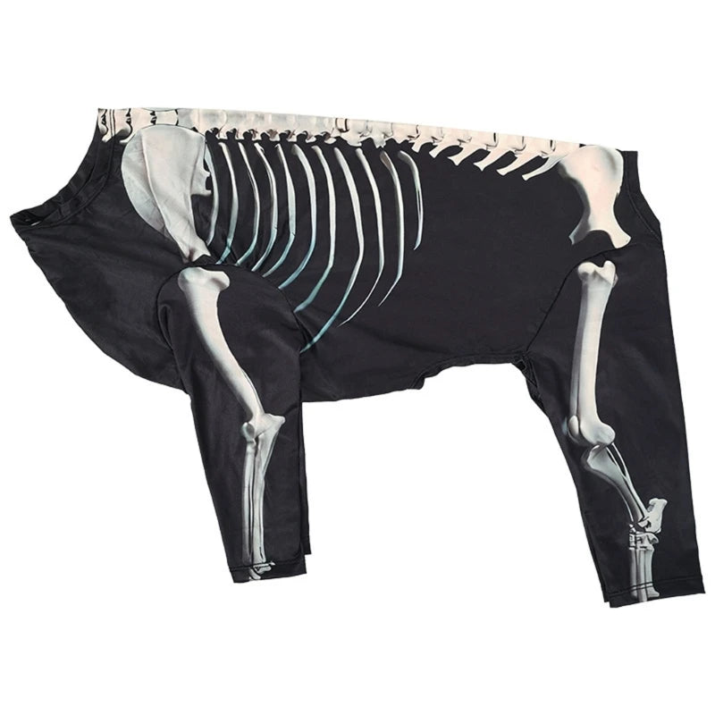 Skeleton Large Dog T-Shirt Halloween Costume 2XL sold by Poopy and Poops General Pet Store poppyandpoops.ca