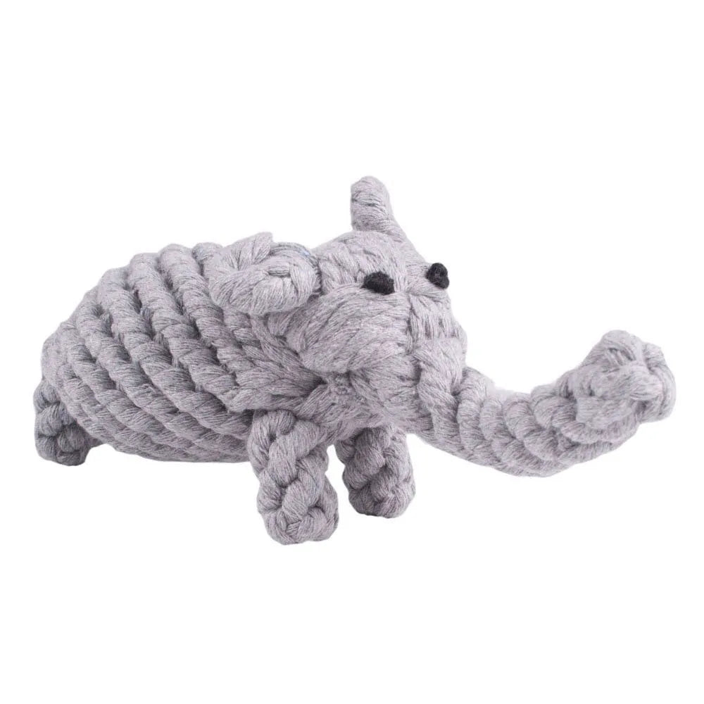 Animal Design Rope Dog Toys sold by Poopy and Poops General Pet Store poppyandpoops.ca