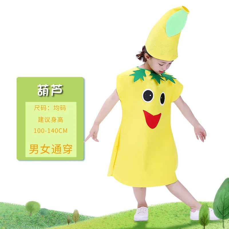 Fruit and Vegetable Costumes for Halloween Costume 6 Height100-140cm sold by Poopy and Poops General Pet Store poppyandpoops.ca