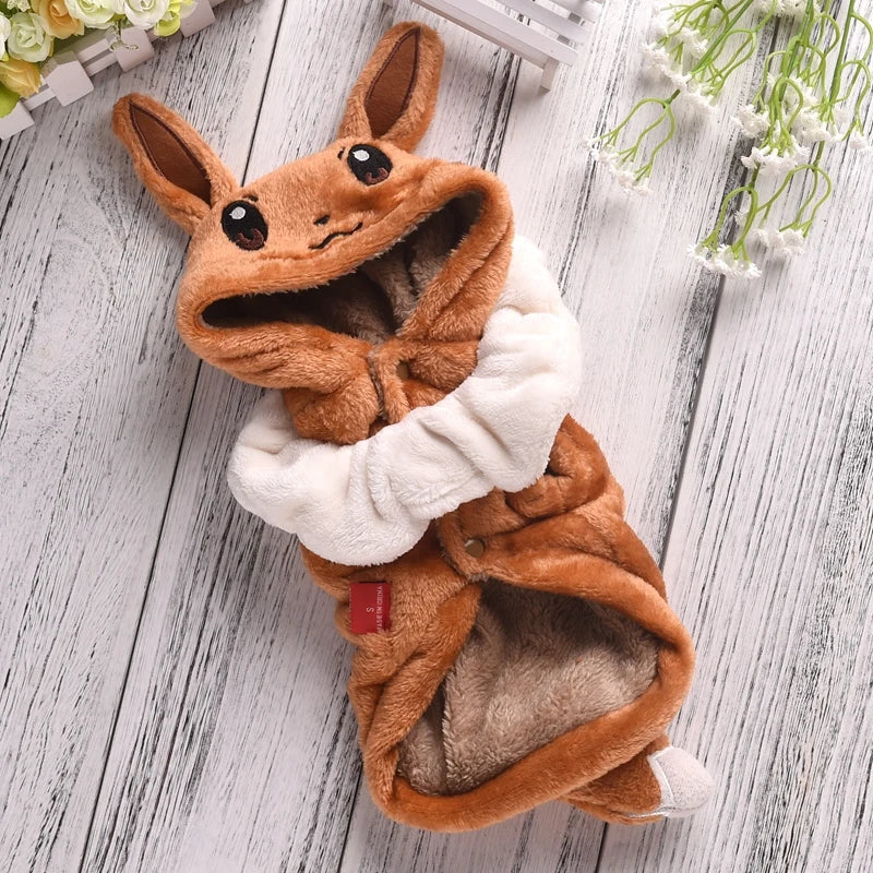 Funny Halloween Costume For Small Dog Fleece Warm Cosplay Pet Corgi French Bulldog Puppy Medium Clothing Coat Jacket Accessory sold by Poopy and Poops General Pet Store poppyandpoops.ca