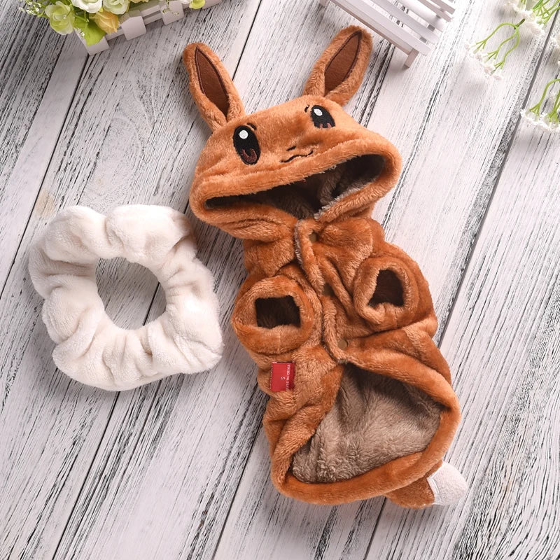 Funny Halloween Costume For Small Dog Fleece Warm Cosplay Pet Corgi French Bulldog Puppy Medium Clothing Coat Jacket Accessory sold by Poopy and Poops General Pet Store poppyandpoops.ca