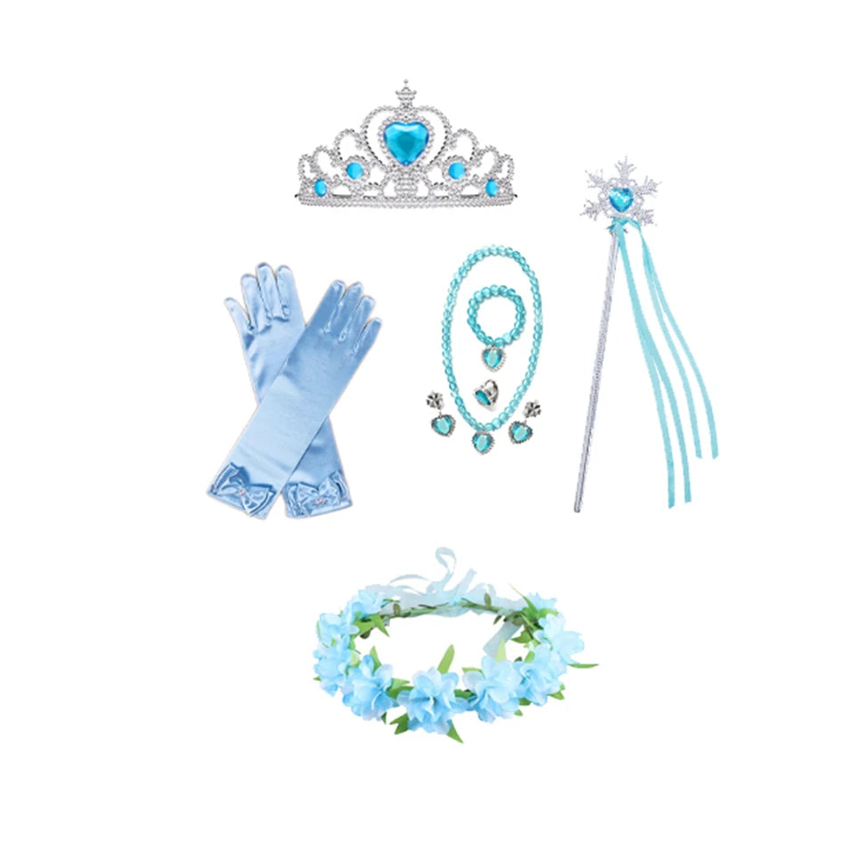 Girls Pastel Dresses with LED Lights Kids Birthday Party Glowing Dress Children Mermaid Costumes Baby Girl Rainbow Unicorn Tutu Only Accessories sold by Poopy and Poops General Pet Store poppyandpoops.ca