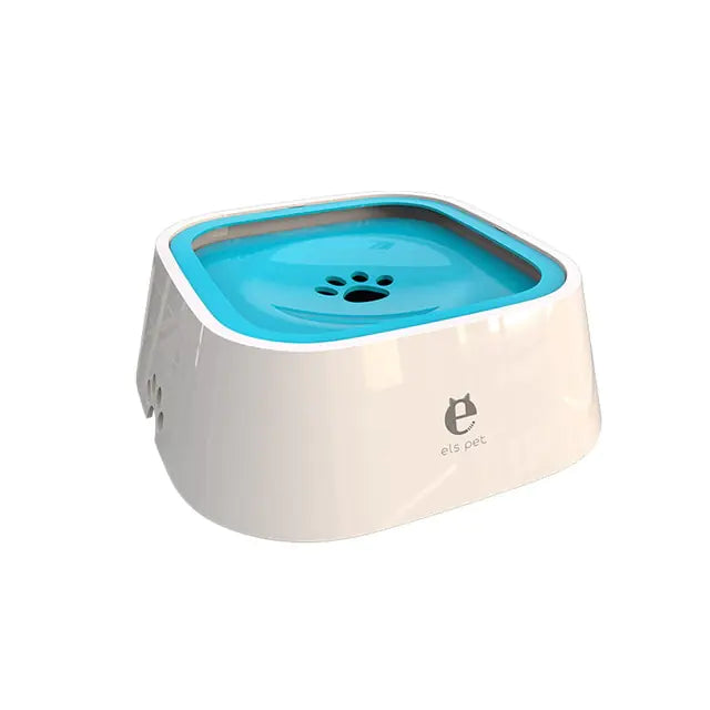 Water Dispenser Slow Drink Dog Bowl A-Blue sold by Poopy and Poops General Pet Store poppyandpoops.ca