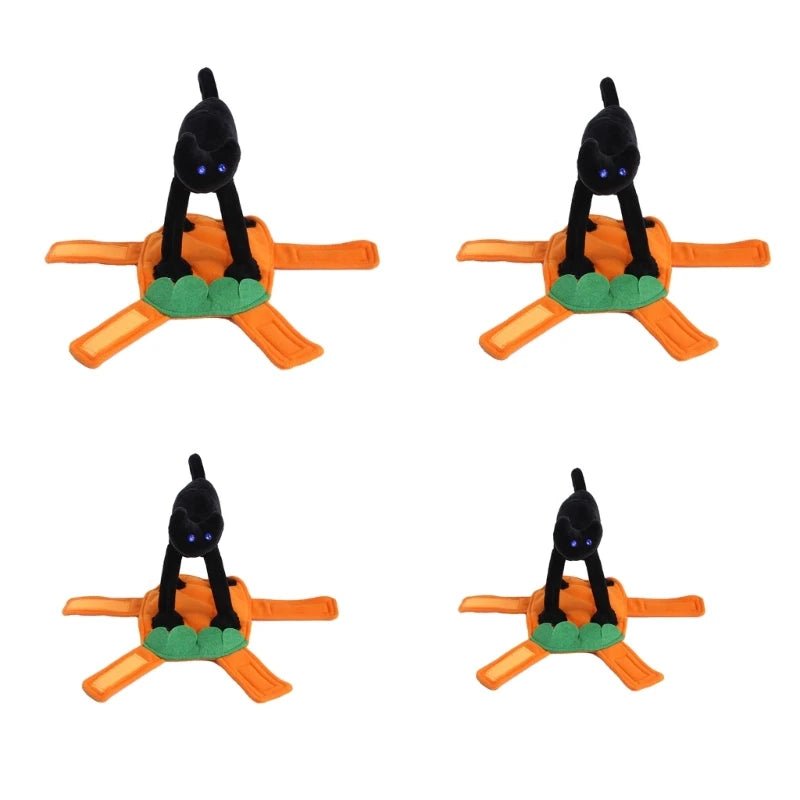 Halloween Costume for Pets, Black Cat Costume, Cosplay Clothes, Novelty sold by Poopy and Poops General Pet Store poppyandpoops.ca