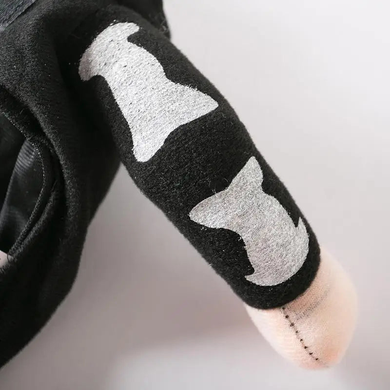 Dogs Glow In The Dark Spooky Skull Man With Plush Arms Halloween Costumes sold by Poopy and Poops General Pet Store poppyandpoops.ca