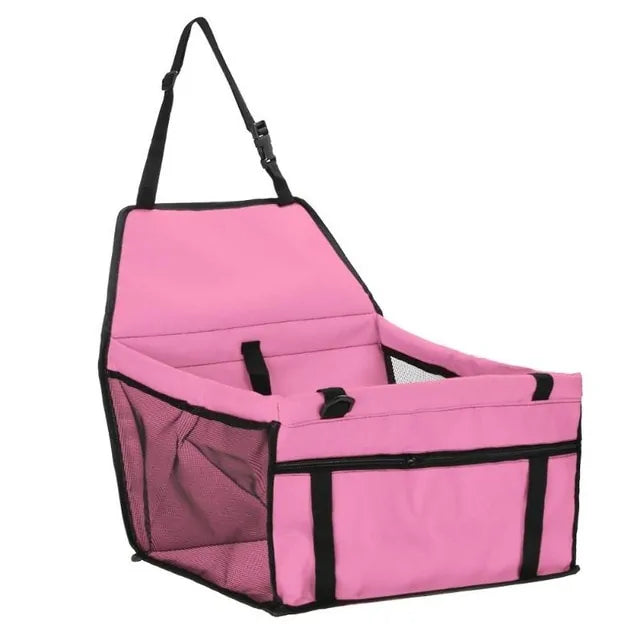 Folding Pet Dog Carrier Pad Pink sold by Poopy and Poops General Pet Store poppyandpoops.ca