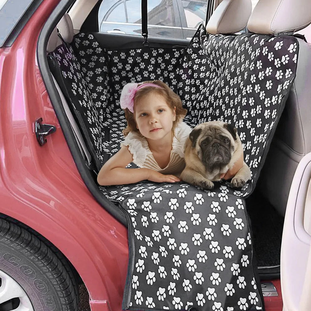 Oxford Fabric Car Pet Dog Seat Cover sold by Poopy and Poops General Pet Store poppyandpoops.ca