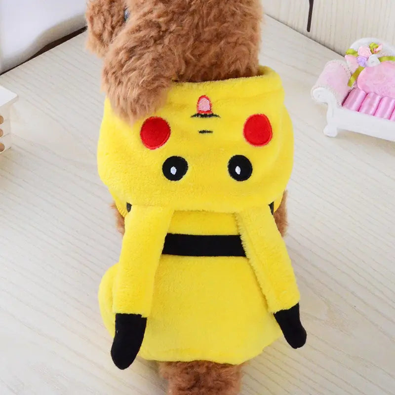 Pikachu Pet Costume sold by Poopy and Poops General Pet Store poppyandpoops.ca