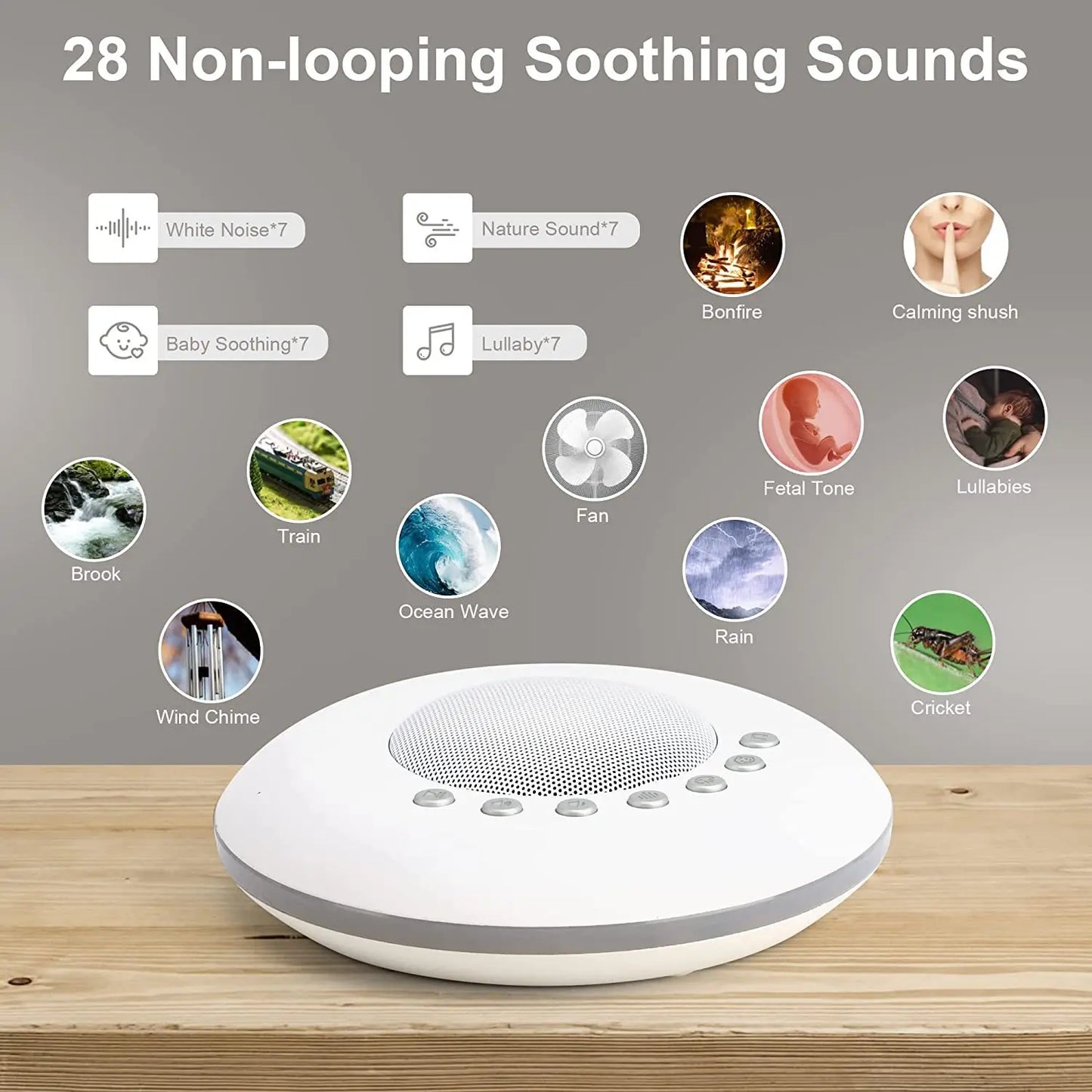 USB Rechargeable Dog White Noise Machine sold by Poopy and Poops General Pet Store poppyandpoops.ca