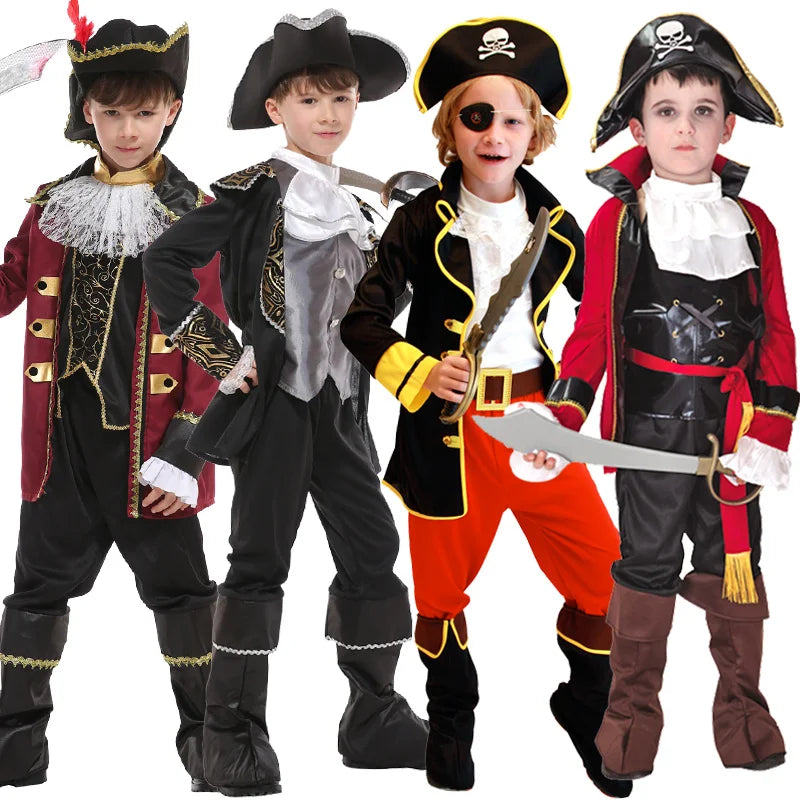 Kids Pirate Costumes Halloween Boys Girls sold by Poopy and Poops General Pet Store poppyandpoops.ca