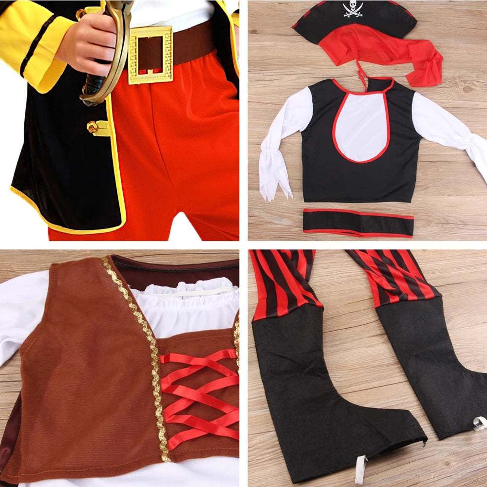 Kids Pirate Costumes Halloween Boys Girls sold by Poopy and Poops General Pet Store poppyandpoops.ca
