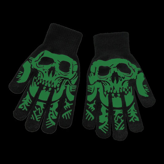 LED Luminous Skeleton Gloves, Halloween Costume Neon Gloves sold by Poopy and Poops General Pet Store poppyandpoops.ca