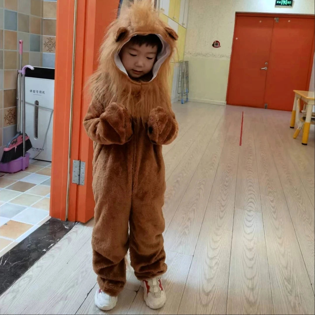 Kids Adult Lion King Halloween Costume Onesies sold by Poopy and Poops General Pet Store poppyandpoops.ca