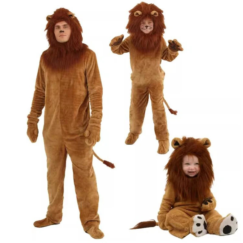 Kids Adult Lion King Halloween Costume Onesies sold by Poopy and Poops General Pet Store poppyandpoops.ca