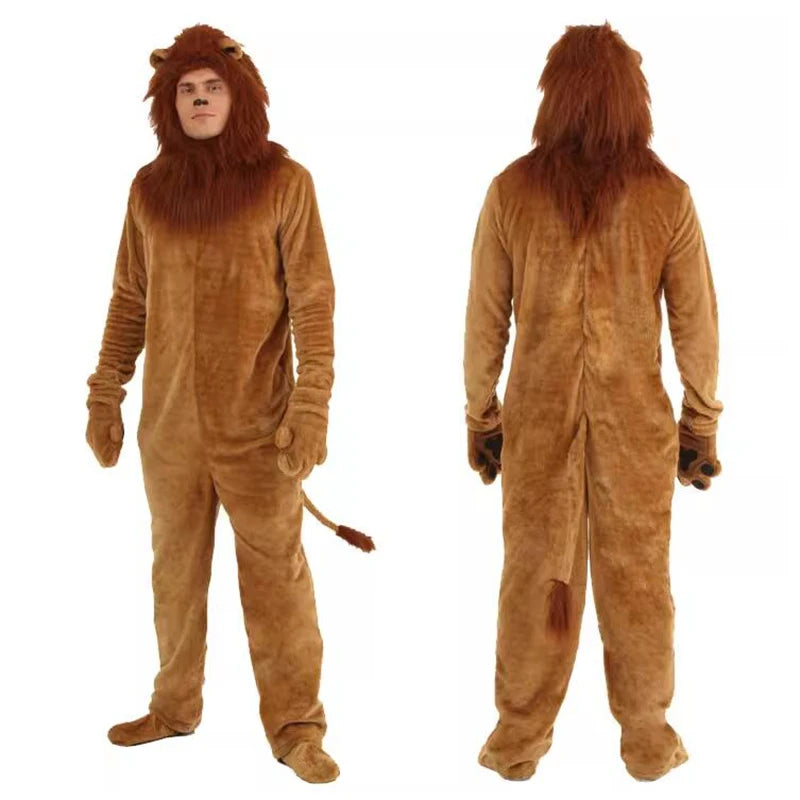 Kids Adult Lion King Halloween Costume Onesies sold by Poopy and Poops General Pet Store poppyandpoops.ca