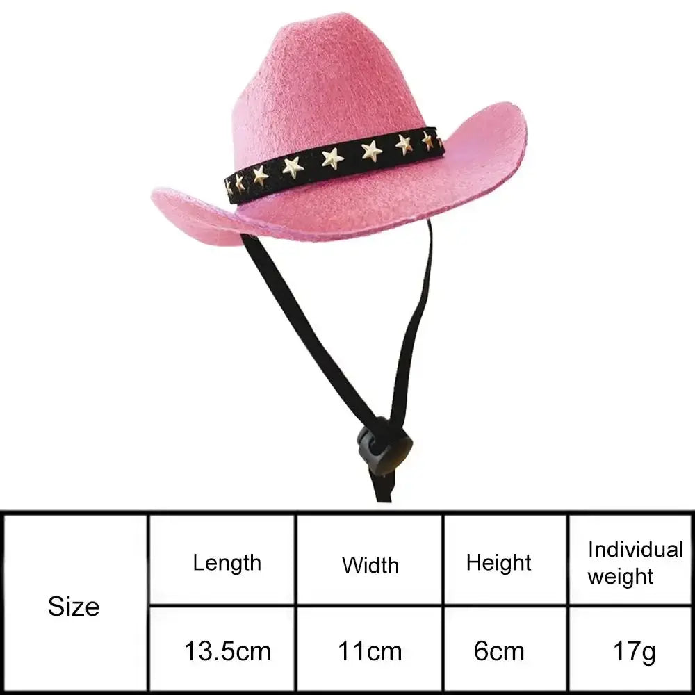 Star Cowboy Hat Pet sold by Poopy and Poops General Pet Store poppyandpoops.ca