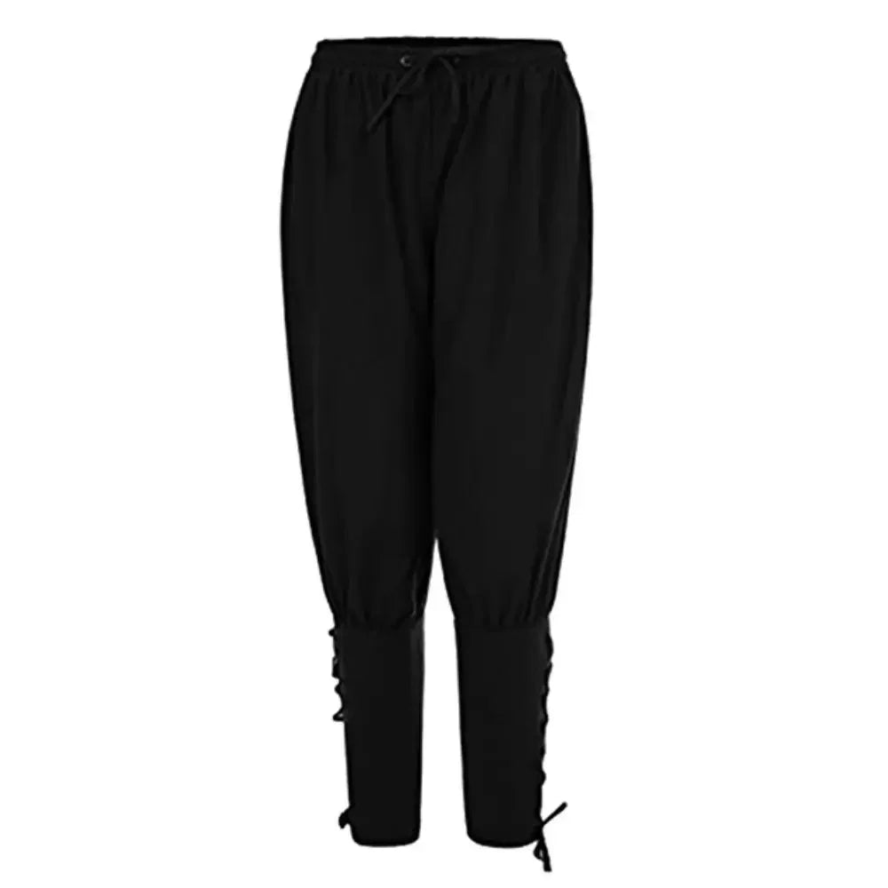 Medieval Renaissance Men's Pirate Halloween Costume Set Pants 01 sold by Poopy and Poops General Pet Store poppyandpoops.ca