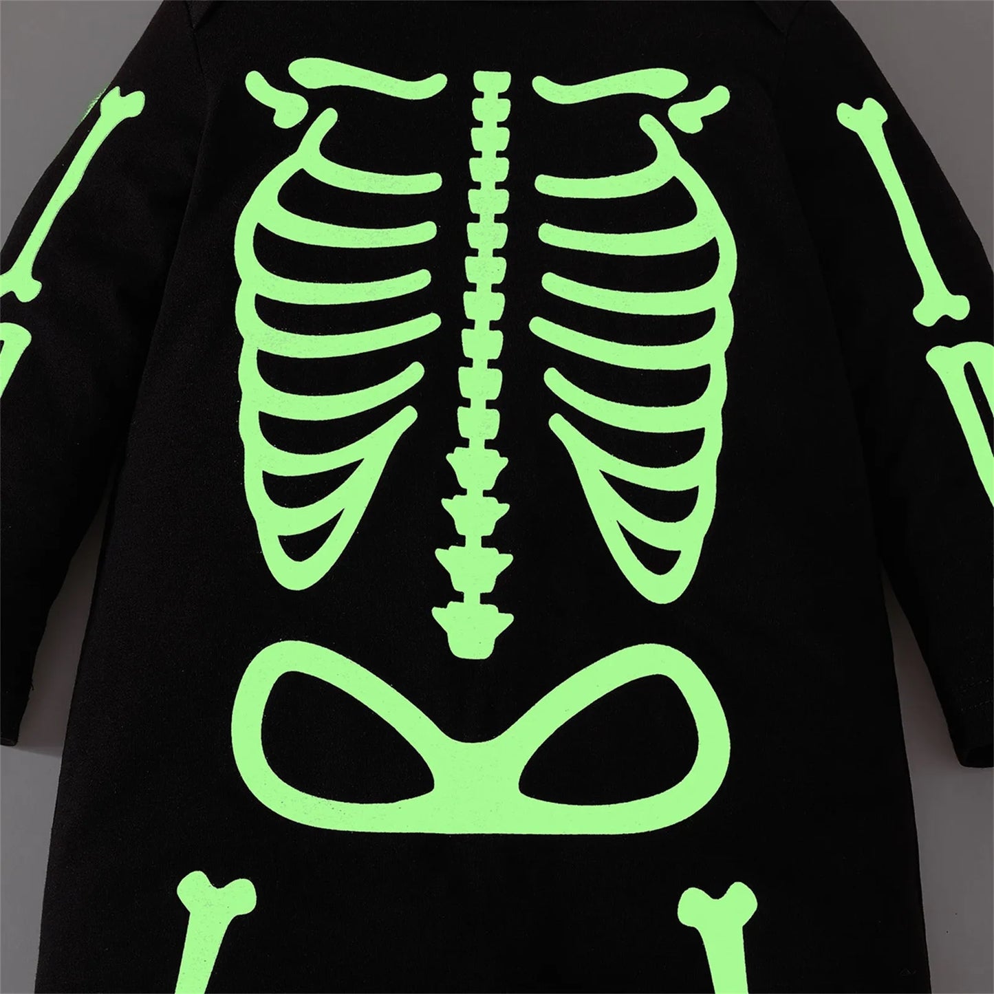 Baby Boy Girl Halloween Skeleton Glow In The Dark Costume sold by Poopy and Poops General Pet Store poppyandpoops.ca