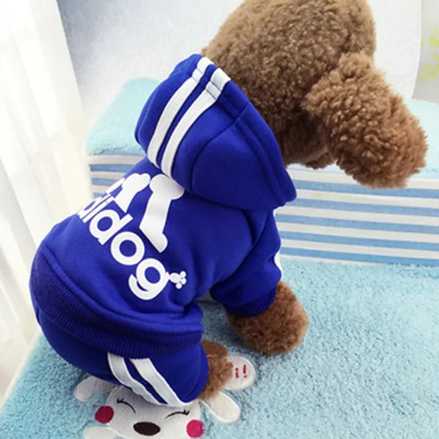 Dog Jumpsuit Costume Blue Medium 2-3 KG sold by Poopy and Poops General Pet Store poppyandpoops.ca