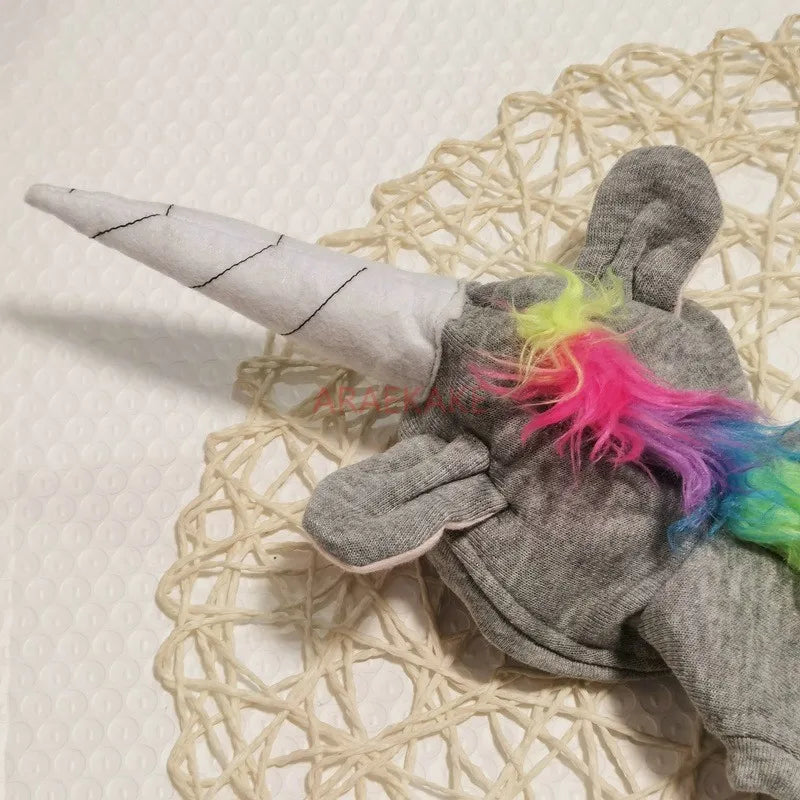 Pet Clothes Unicorn Dog Hoodie Dog Clothes Spring and Autumn Edition sold by Poopy and Poops General Pet Store poppyandpoops.ca