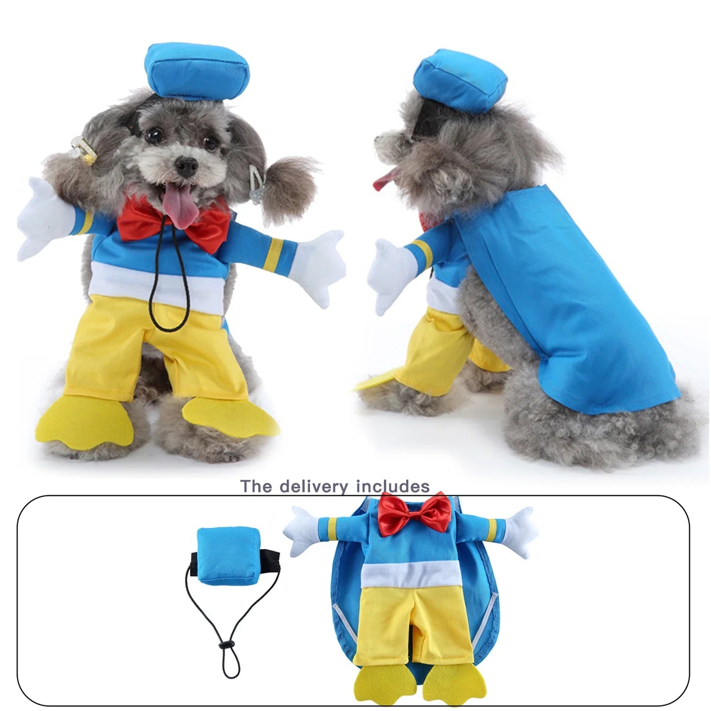 Pet Cosplay Funny Costume Killer Santa Claus Shape Party Fancy Festival Deadly Doll Christmas Pet Clothes Halloween Cat Costume PF89 sold by Poopy and Poops General Pet Store poppyandpoops.ca
