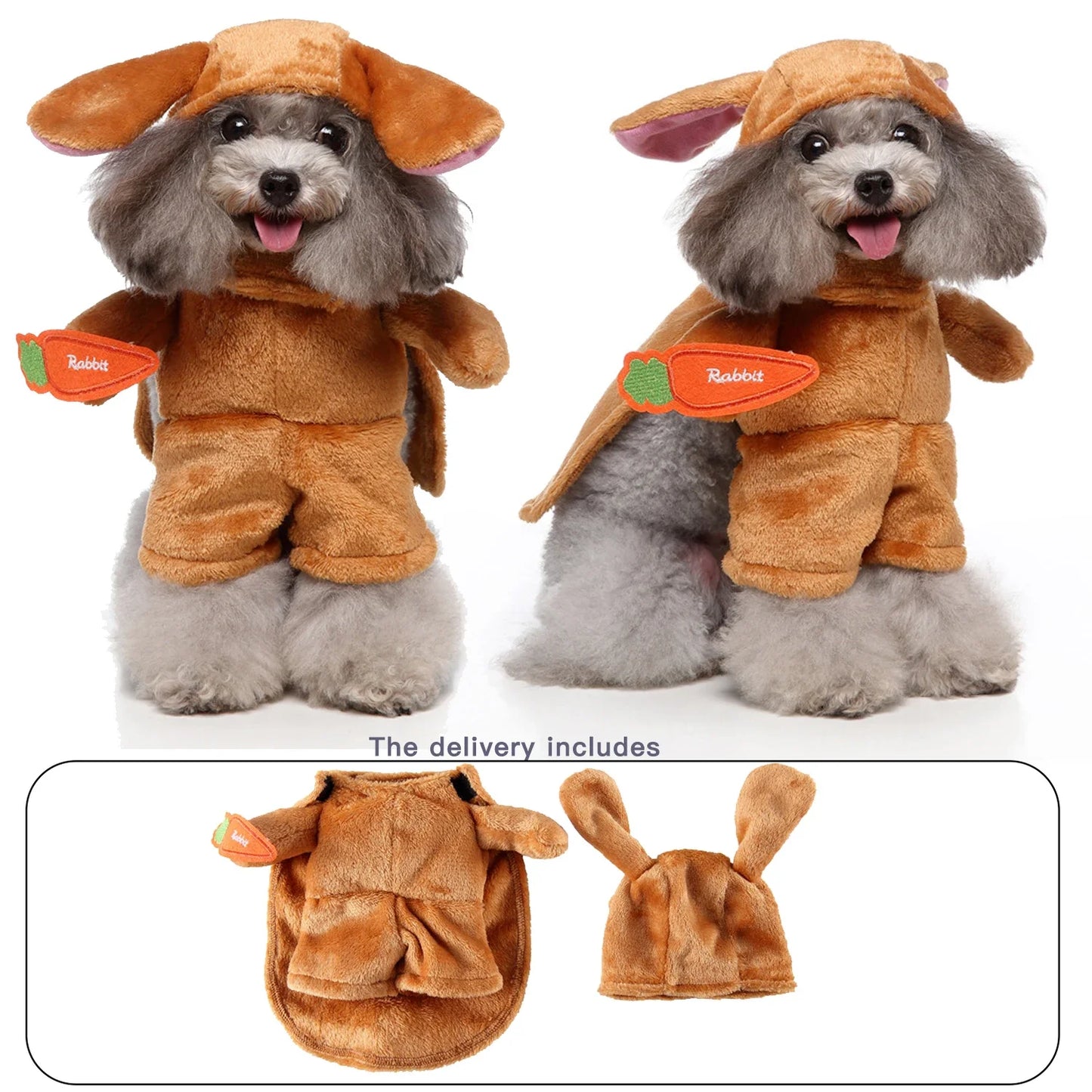 Pet Cosplay Funny Costume Killer Santa Claus Shape Party Fancy Festival Deadly Doll Christmas Pet Clothes Halloween Cat Costume PF74 sold by Poopy and Poops General Pet Store poppyandpoops.ca