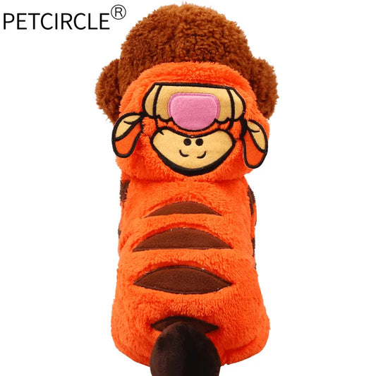 Tiger Dog Hoodies Halloween Costumes sold by Poopy and Poops General Pet Store poppyandpoops.ca