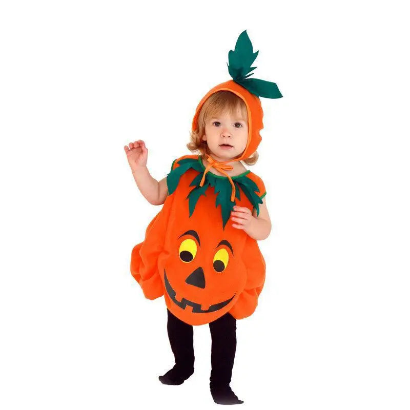Matching Pumpkin Halloween Boys Girls Baby Costumes Type B sold by Poopy and Poops General Pet Store poppyandpoops.ca