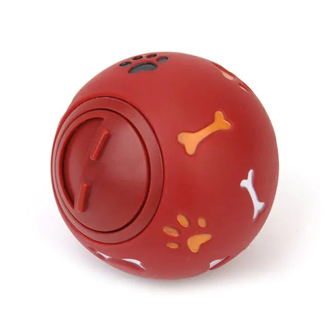 Dog Tooth Cleaning Chew Ball Red L sold by Poopy and Poops General Pet Store poppyandpoops.ca