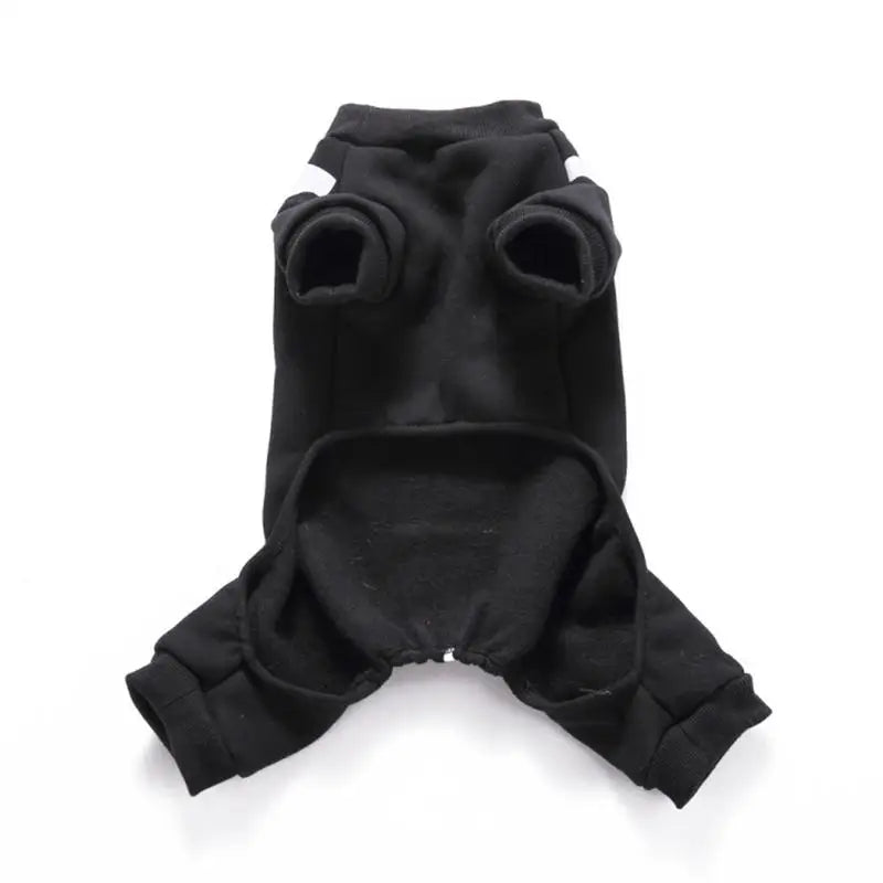 Skeleton Dog Onesie Halloween Costume sold by Poopy and Poops General Pet Store poppyandpoops.ca