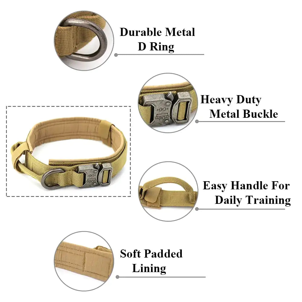 Premium Dog Collar and leash set sold by Poopy and Poops General Pet Store poppyandpoops.ca