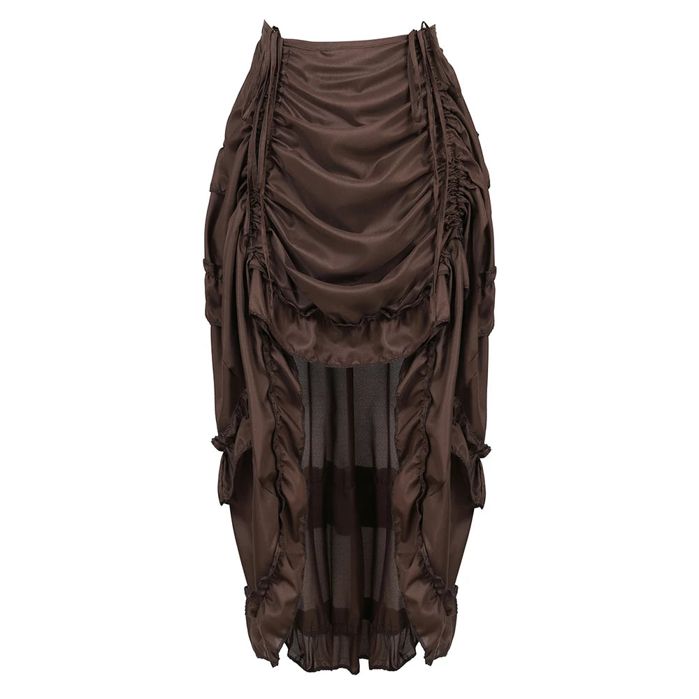 Pirate Halloween Costume Women Dress brown sold by Poopy and Poops General Pet Store poppyandpoops.ca