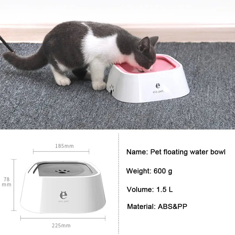 Water Dispenser Slow Drink Dog Bowl sold by Poopy and Poops General Pet Store poppyandpoops.ca