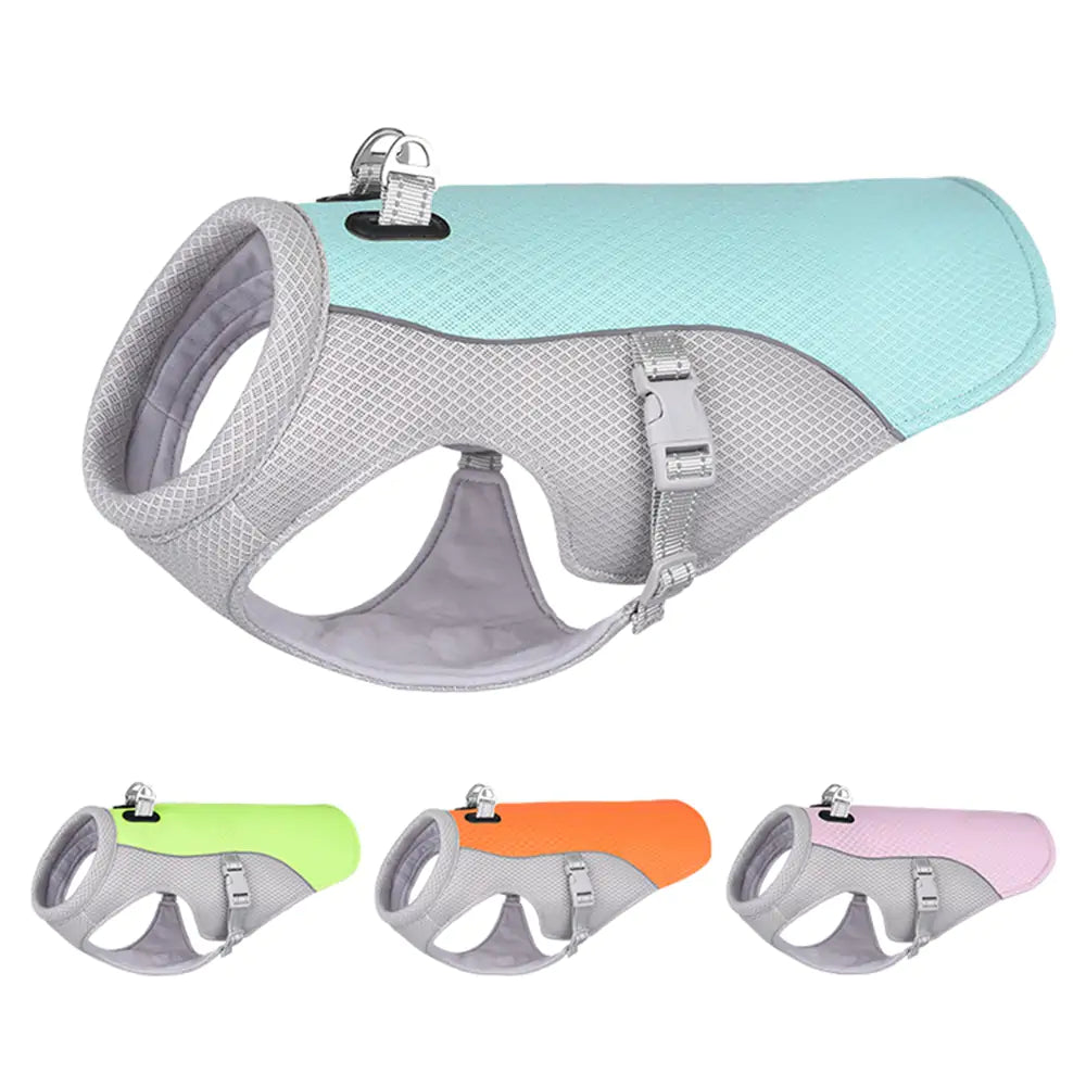 Breathable Summer Dog Cooling Vest sold by Poopy and Poops General Pet Store poppyandpoops.ca