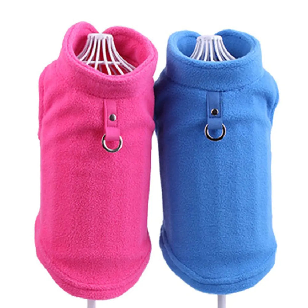 Winter Fleece Pet Dog Jacket sold by Poopy and Poops General Pet Store poppyandpoops.ca