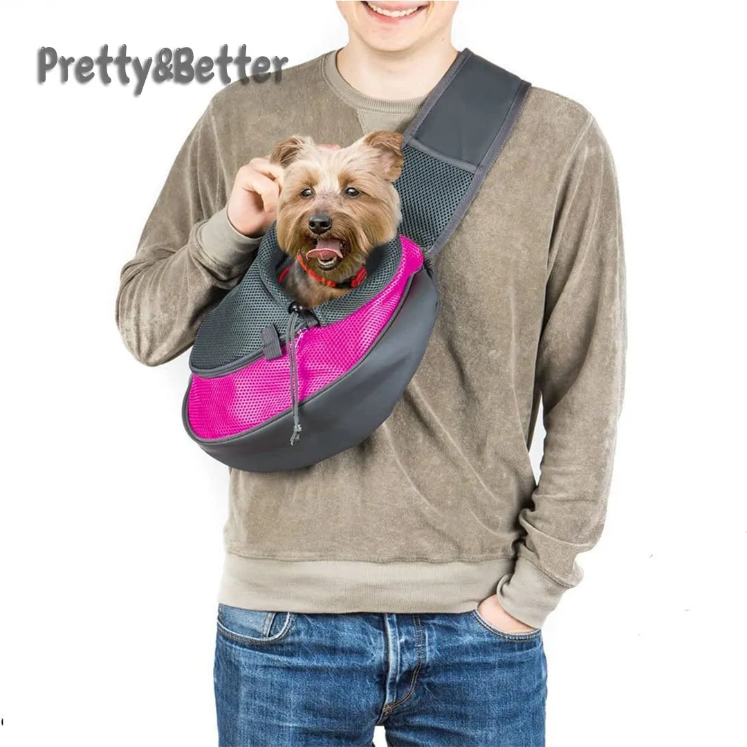 Breathable Dog Travel Handbag Carrier sold by Poopy and Poops General Pet Store poppyandpoops.ca