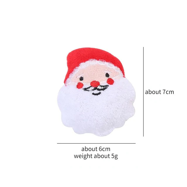 Pet Christmas Plush Dog Toy Santa Claus sold by Poopy and Poops General Pet Store poppyandpoops.ca