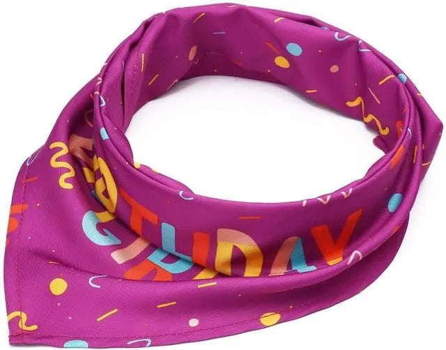 Dog Bandana Large Pet Scarf Dog Fashion dog bandana Dog Fashion dog scarf dog scarves sold by Poppy and Poop General Pet Store www.poppyandpoops.ca Pink