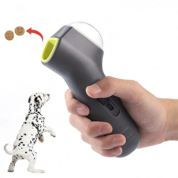 Dog Training Snack Launcher sold by Poopy and Poops General Pet Store poppyandpoops.ca