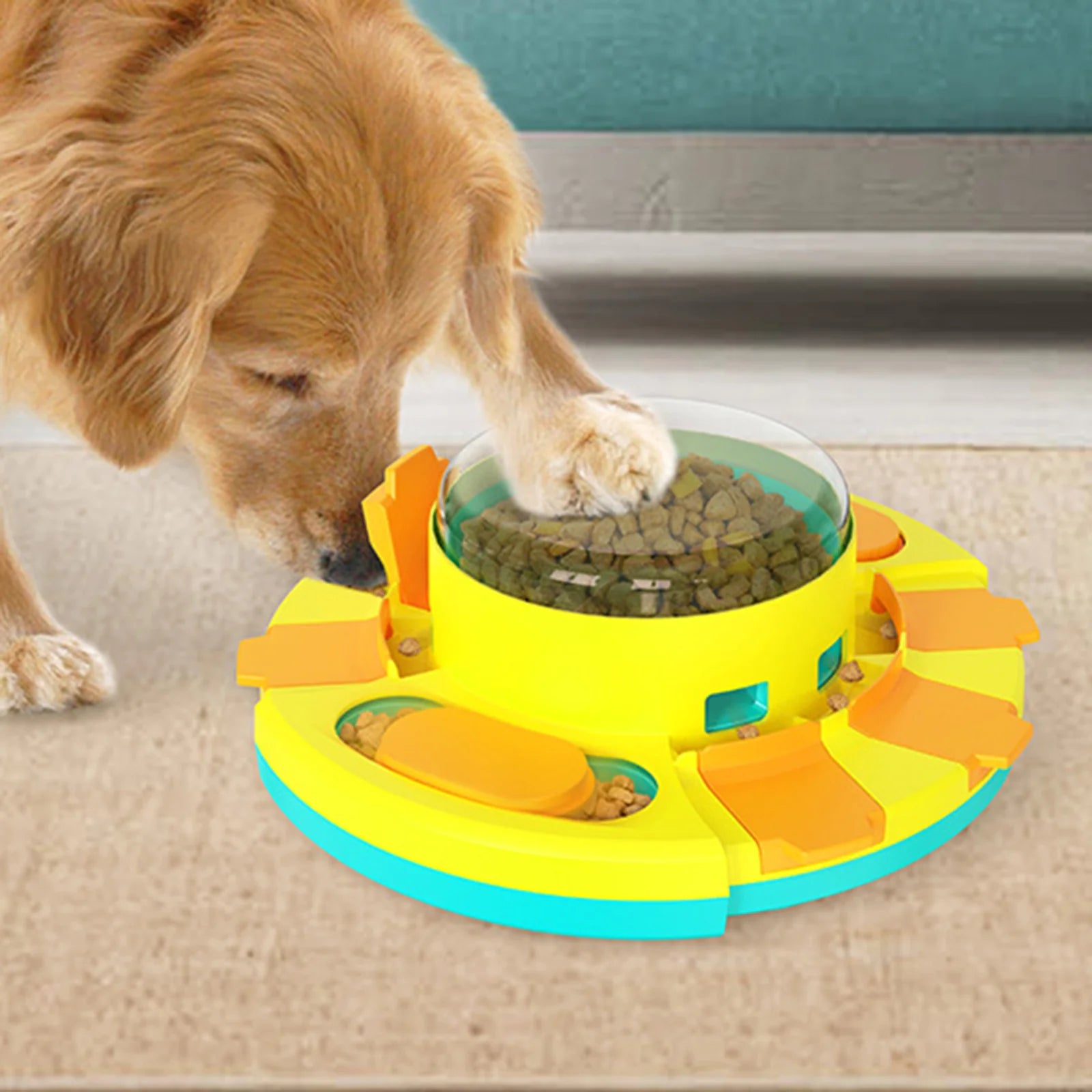 Dog Puzzle Slow Feeder sold by Poopy and Poops General Pet Store poppyandpoops.ca