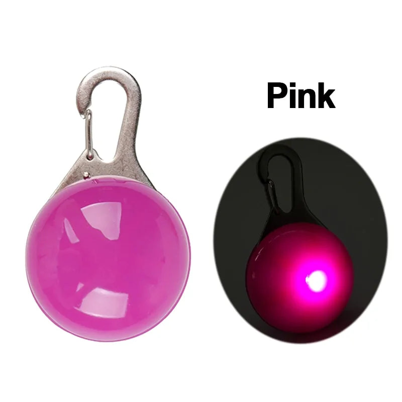 LED Pet Dog Tag sold by Poopy and Poops General Pet Store poppyandpoops.ca