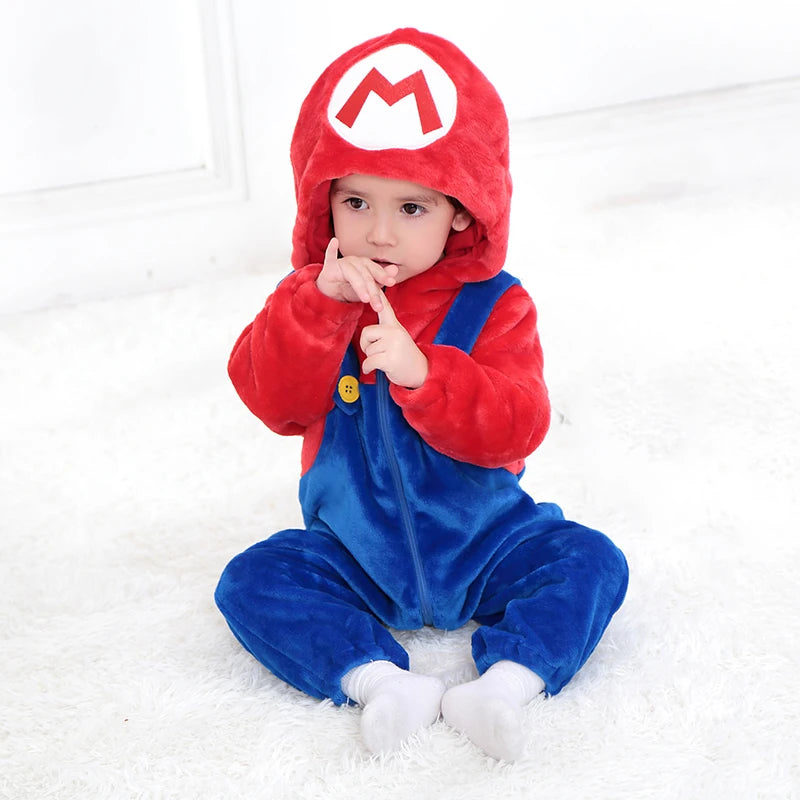 Baby 0-3Y Boy Girl Lion, Dalmatian, Stich, Pikachu, Minions, Ladybug Onesie Halloween Costume HAX-044 sold by Poopy and Poops General Pet Store poppyandpoops.ca