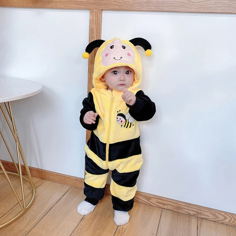 Baby 0-3Y Boy Girl Lion, Dalmatian, Stich, Pikachu, Minions, Ladybug Onesie Halloween Costume HAX-146 sold by Poopy and Poops General Pet Store poppyandpoops.ca