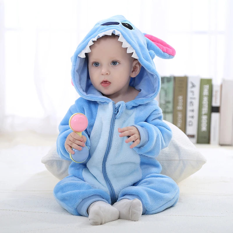 Baby 0-3Y Boy Girl Lion, Dalmatian, Stich, Pikachu, Minions, Ladybug Onesie Halloween Costume HAX-024 sold by Poopy and Poops General Pet Store poppyandpoops.ca